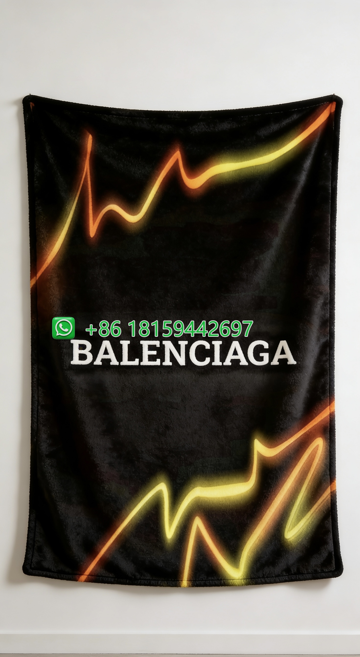Balenciaga Throw Blankets
